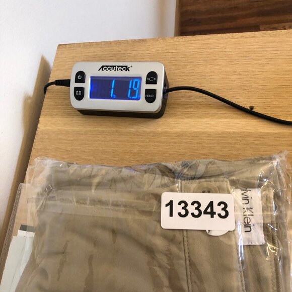 Calvin Klein Pants Mens 30 Beige Chino Twill Straight Leg Everyday Casual Work - Picture 13 of 13